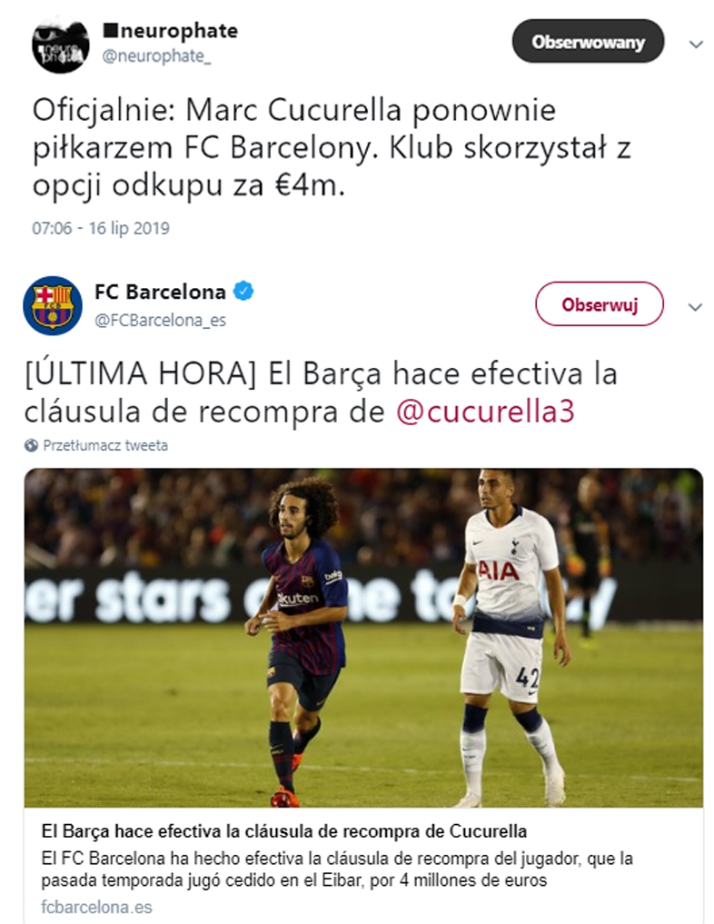 OFICJALNIE! Barcelona ściągnęła lewego obrońcę!